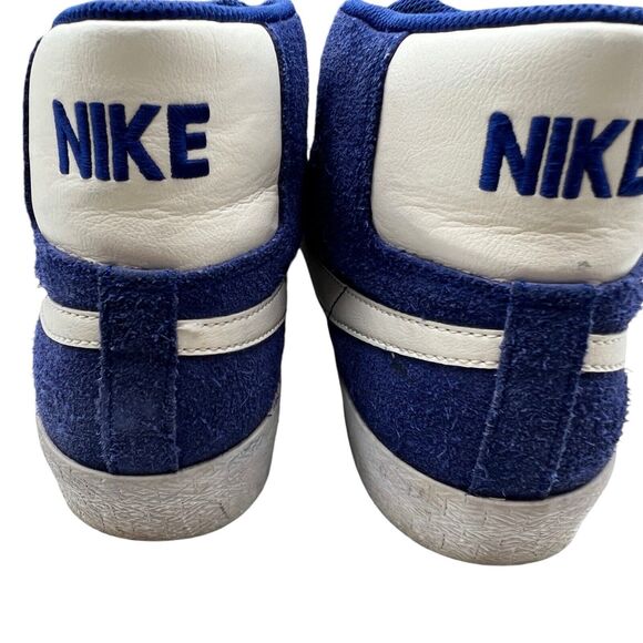 Nike SB Blazer Mid Shoes Sneakers Mens Size 9 Deep Royal Blue 864349-403